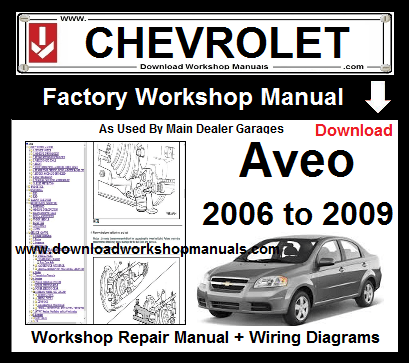 Chevrolet Aveo Service Manual